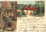 St. Ottilien bei Freiburg Litho o 25.7.1901