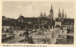 Würzburg Mainbrücke o 15.10.1937