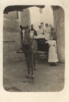Horse-drawn carriage real photo * ca. 1930