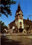 Leipzig, congress hall with zoo, zoo, gebr. circa 1970
