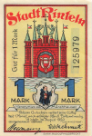 31737 Stadt Rinteln Notgeld 1 Mark 1920