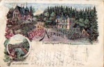 Pillnitz Dresden Meixmuehle Litho o 19.6.1899
