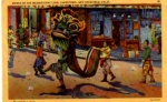 Californien San Francisco Chinatown Dance Magnificent Lion *ca, 1940