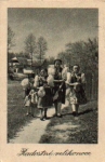Czech children in national costumes o 1946