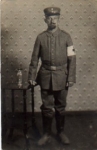 1. WK., Paramedic, Red Cross, real photo ebr. May 26, 1916