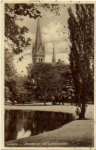 Johannistal Leipzig mit Lutherkirche o 3.3.1934