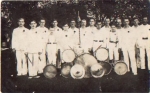 Spielmannszug, Echtfoto * ca. 1925