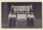 Barmen Wuppertal Bergisch singers on their way to the national festival *approx. 1930
