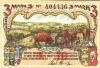 24392 Süderbrarup Schleswig Holstein Emergency money voucher for 3 marks, no. 404436 around 1920