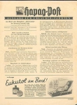 Hapag-Post edition for holiday trips 09/21/1935 steamer "Oceana" 4 pages