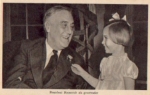 President Roosevelt als Großvater, Tucks Karte *ca. 1940
