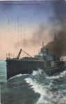 Torpedo boat at full speed o 31.6.1916