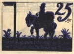 Leipzig, emergency money, voucher for 25 Pf. (1921)