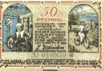 24977 Lutzhoft Emergency money voucher for 55 Pf. No. 010959 1920