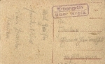 07985 Erbengruen via Greiz post office postmark o around 1930