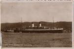 M.S. Monte Sarmiento der Hamburg-Süd Reederei Echtfoto gebr. 3.5.1926