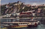 Rhine steamship on the Ehrenstein, * approx. 1910