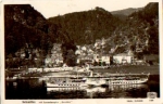 Elbe steamship Dresden with Schmilka, total view of Schmilka o June 15, 1935