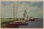 Sailboats on the bank, * approx. 1950