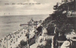 18586 Sellin vom Kurgarten auf den Strand o 11.8.1911