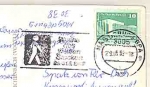Woche des weißen Stockes 1981 (Blinde) auf AK