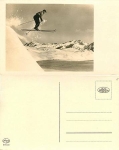 Skiers in the Alps *ca. 1940
