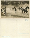 Skijörong in St. Moritz mit Pferd *ca. 1930