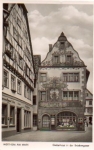 97877 Wertheim Giebelhaus in der Brueckengasse *ca. 1950