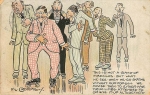 Roller skating artist card Cromptor o 3.8.1913