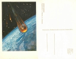 Sputnik beim Erdeintritt UdSSR *ca. 1968