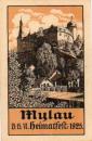08499 Mylau Heimatfest event card *approx. 1925