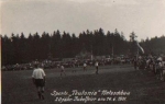 08491 Netzschkau sports club Teutonia jubilee celebration real photo football 14.6.1931
