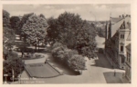 08451 Crimmitschau Bismarckhain mit Leipziger Strasse *ca. 1940