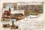 08468 Reichenbach Vogtland Greetings from the Beautiful View Litho o December 18, 1897
