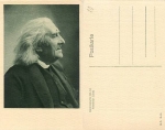 Franz Liszt composer * approx. 1920