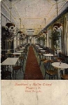 Plauen Vogtland Konditorei und Kaffee Tromel Obere Verande Innenraum o 31.7.1924