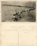 Camel caravan in the desert real photo * approx. 1930