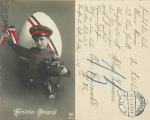 Patriotika child in uniform Easter o 5.4.1917