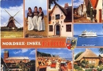 25938 Insel Foehr windmill traditional costumes o 14.7.1982