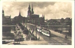 Dresden Augustus Bridge with Hecht tram o o 25.9.1942