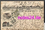 Laubegast Dresden forerunner litho o September 13, 1895