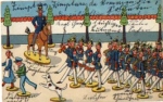 Toy soldiers parade dogs o 18.2.1902