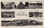 Flensburg Straßenbahn Grenze Zoll o 4.6.1964