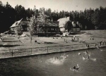 09526 Pfaffroda-Schoenfeld holiday home VEB TuR Dresden swimming pool o 30.5.1971