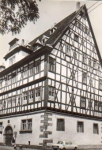 Erfurt House Zum Grünen Parakeet and Crowned Pike no Ak *ca.1970