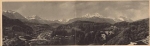 Berchtesgarden panorama from Haus Minerva folding card * approx. 1920