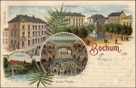 Bochum Farblitho Central-Theate o 24.11.1898