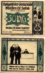 08132 Mulsen city emergency money 50 Pfennige Tuschelei No. 6 1921