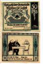 08132 Mülsen city emergency money value 50 pfennigs No. 7 friendship drinking1921