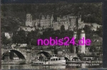 Heidelberg Neckar steamer at the bridge o ca.1961